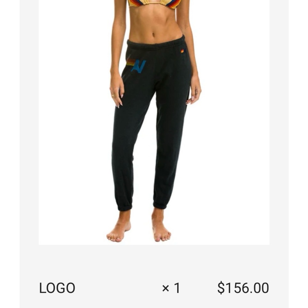 Aviator Nation Sweatpants in Charcoal